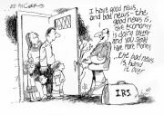 Editorial Cartoon - IRS