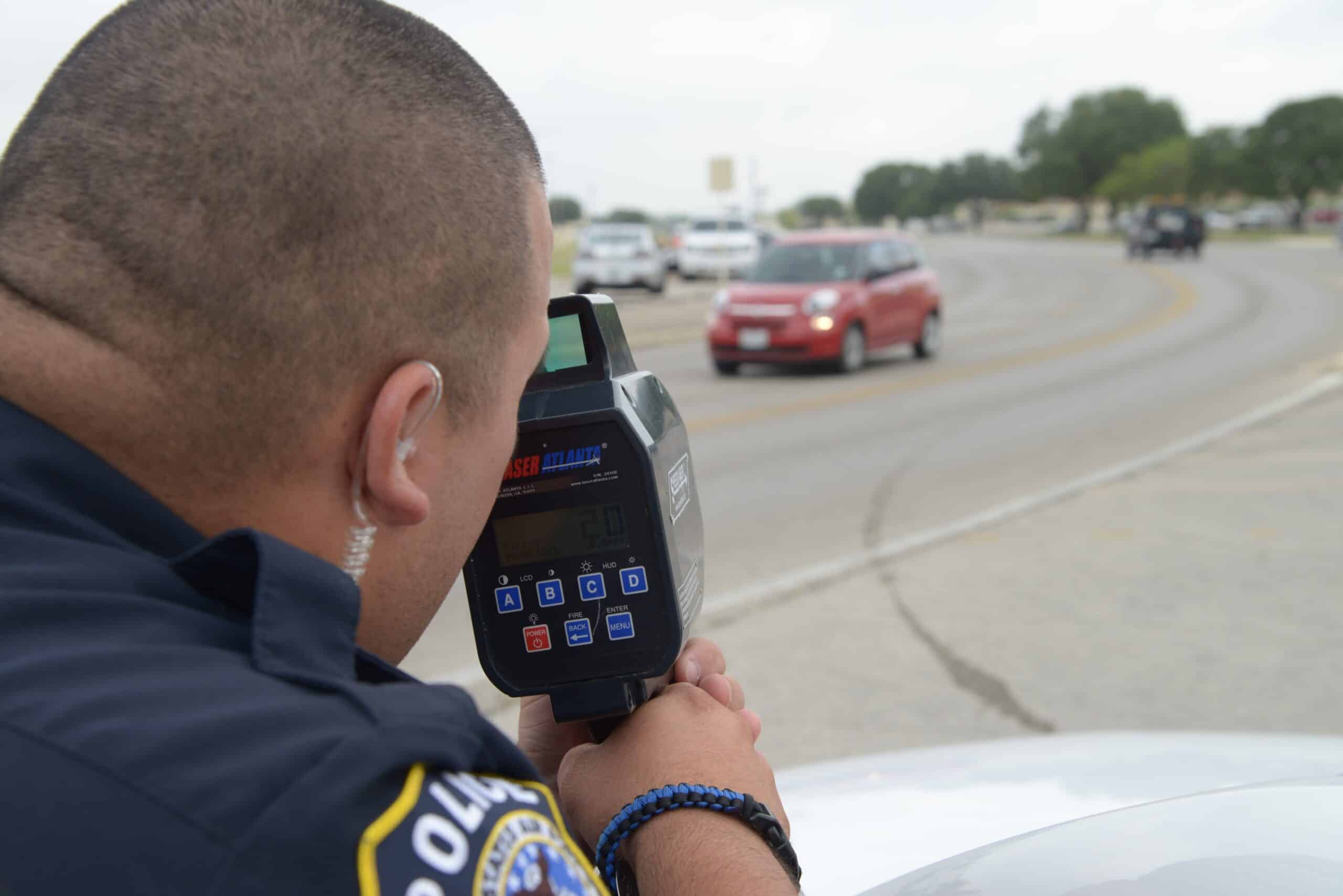 she was caught speeding at 437 mph and fined $850