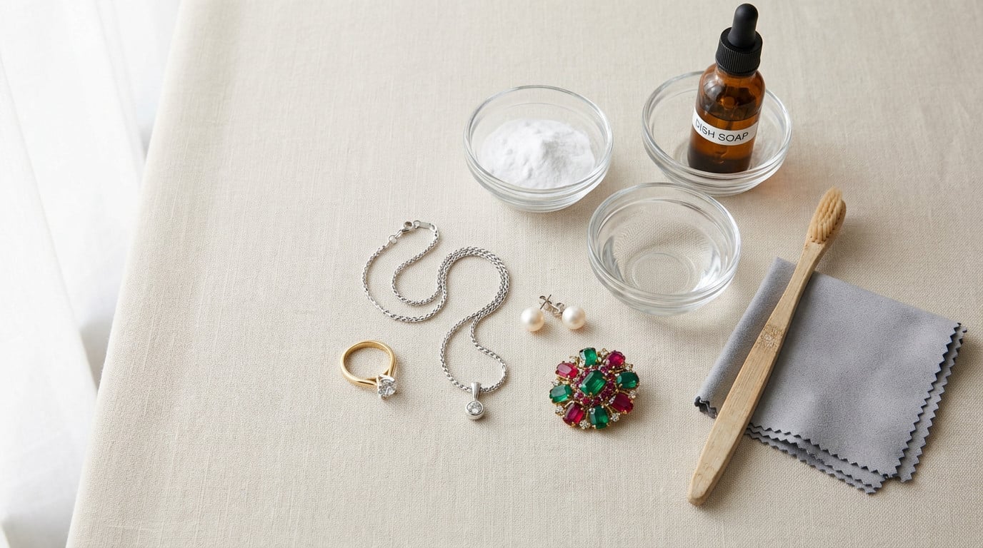 diy jewelry cleaning kit