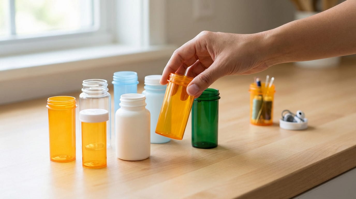 transforming empty pill bottles creative reuse ideas